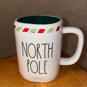 Rae Dunn NORTH POLE Christmas Ceramic Mug BRAND NEW!
